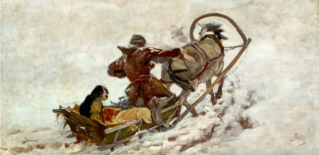 Julian Fałat (1853 Tuligłowy - 1929 Bystra),